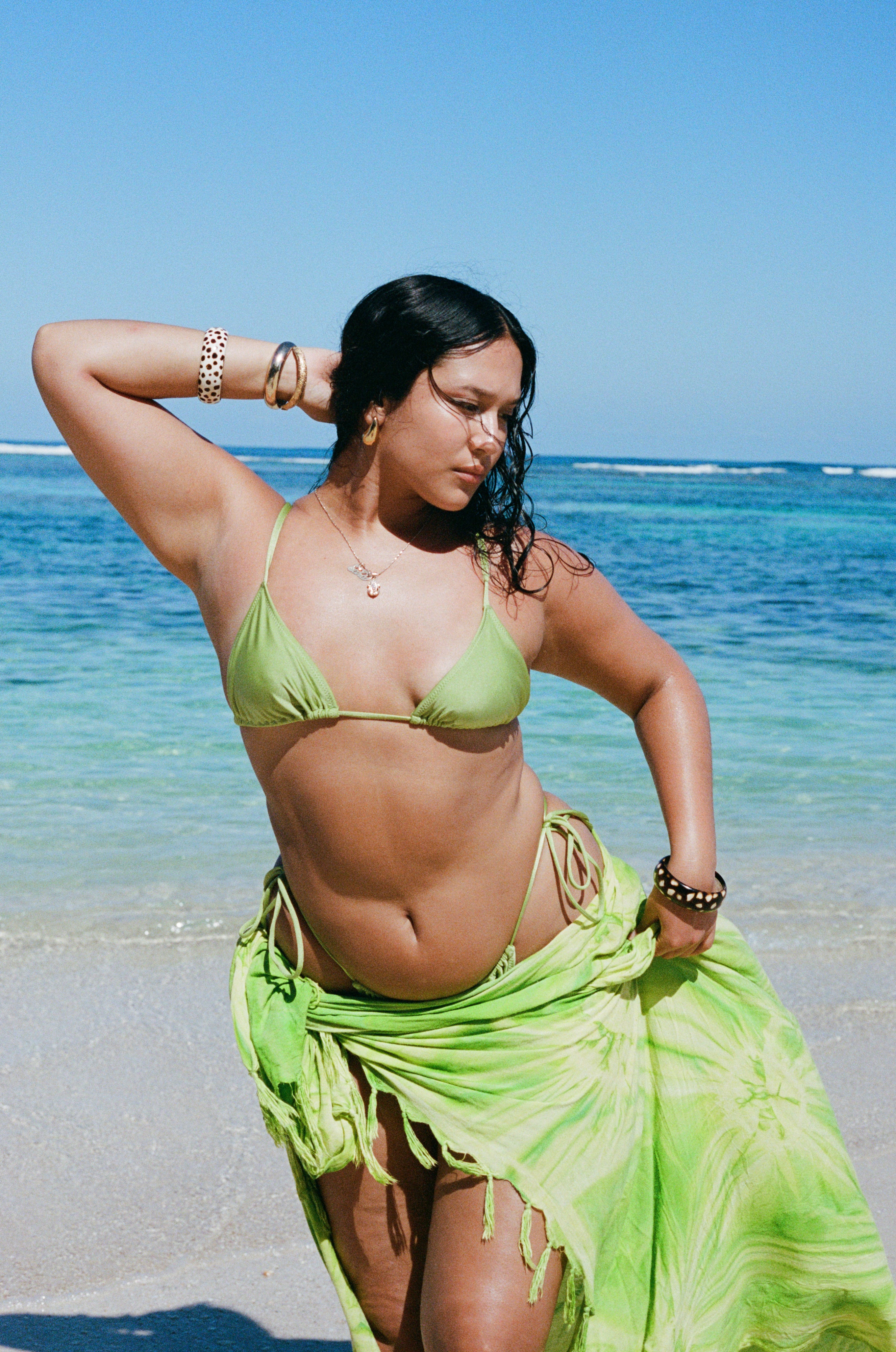 Loleia Swim - A Slice of Melon - Shoulder Top