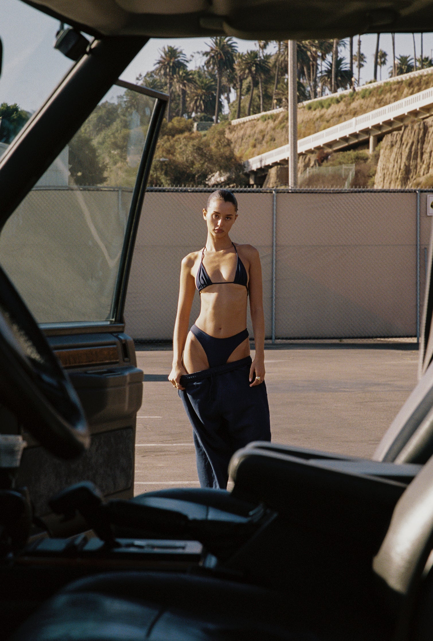 Loleia Swim - West Coast Navy - Retro Bottoms