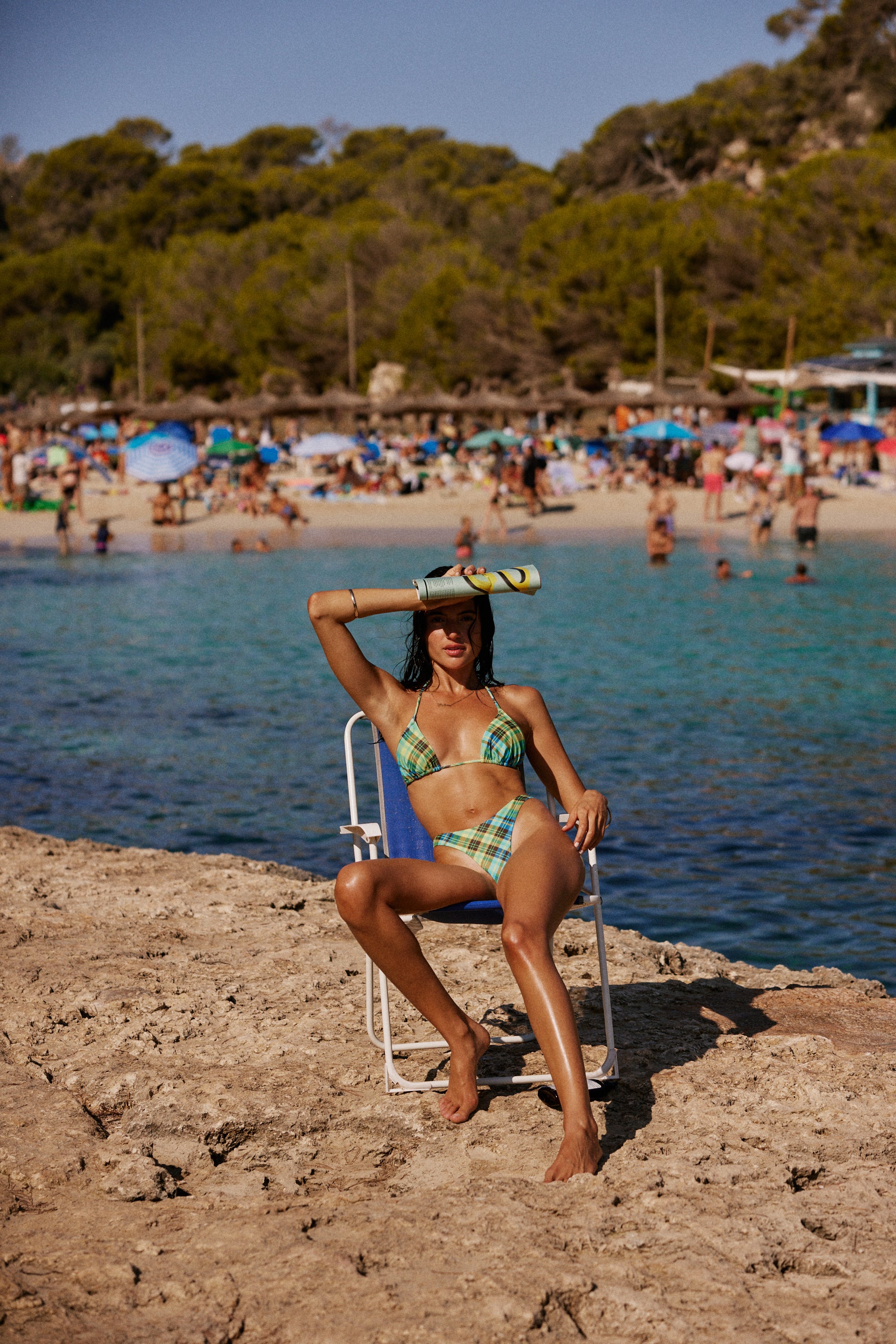 Loleia Swim - Por el Mar - Retro String Top