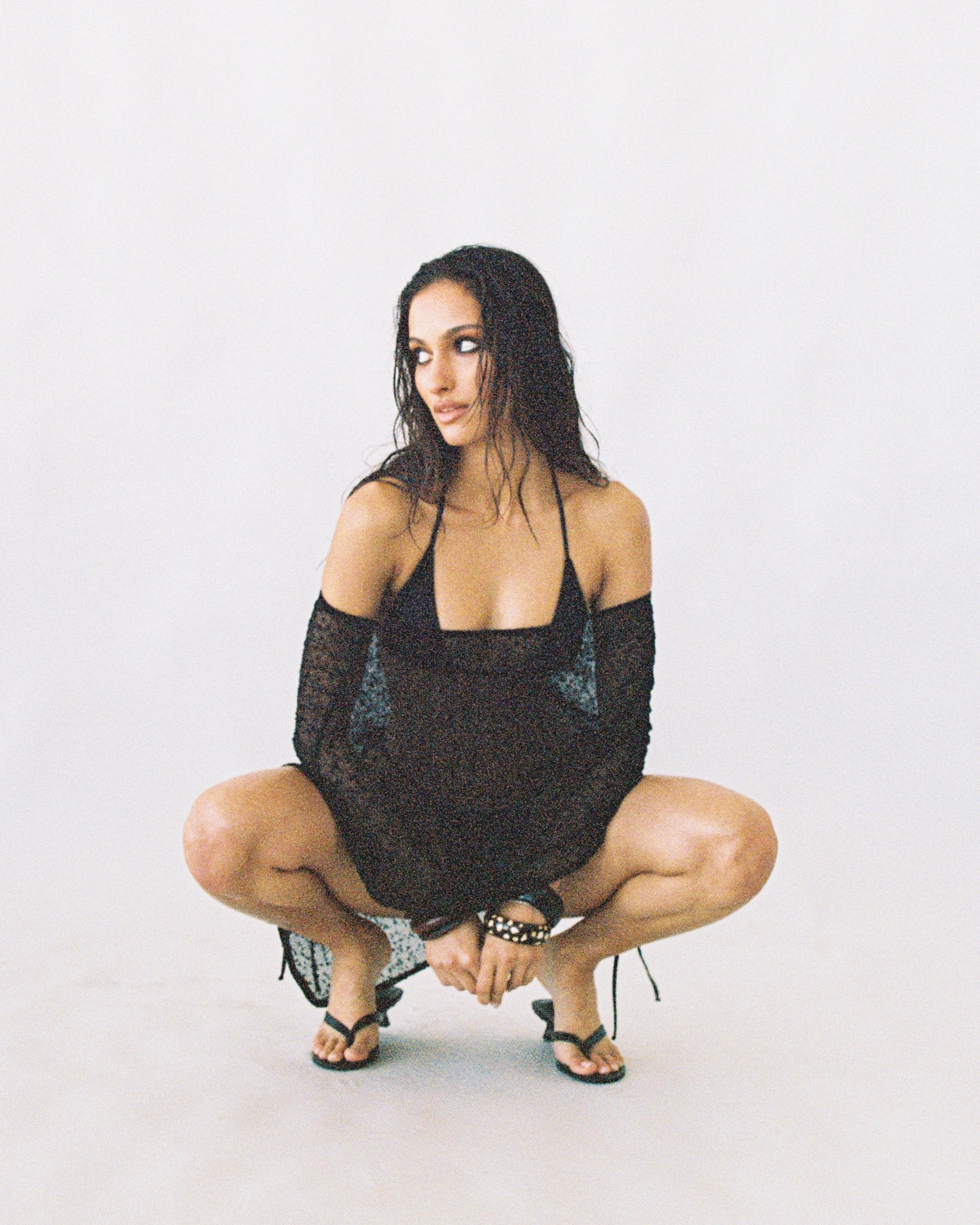 Loleia Swim - Aletheia Shawl - Black PRE ORDER