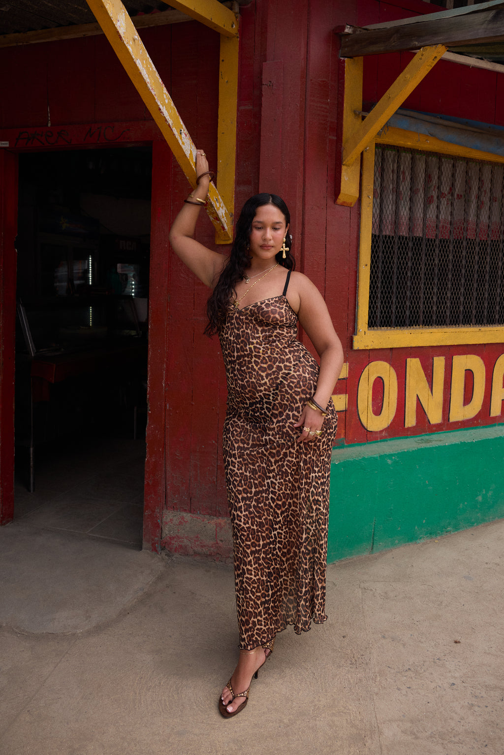 La Leopardo - Maxi Dress