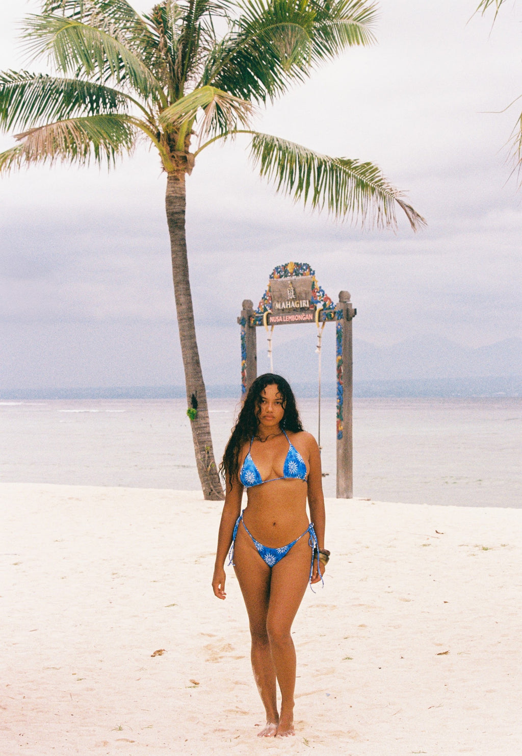 Sunkissed Blue - Retro String Top