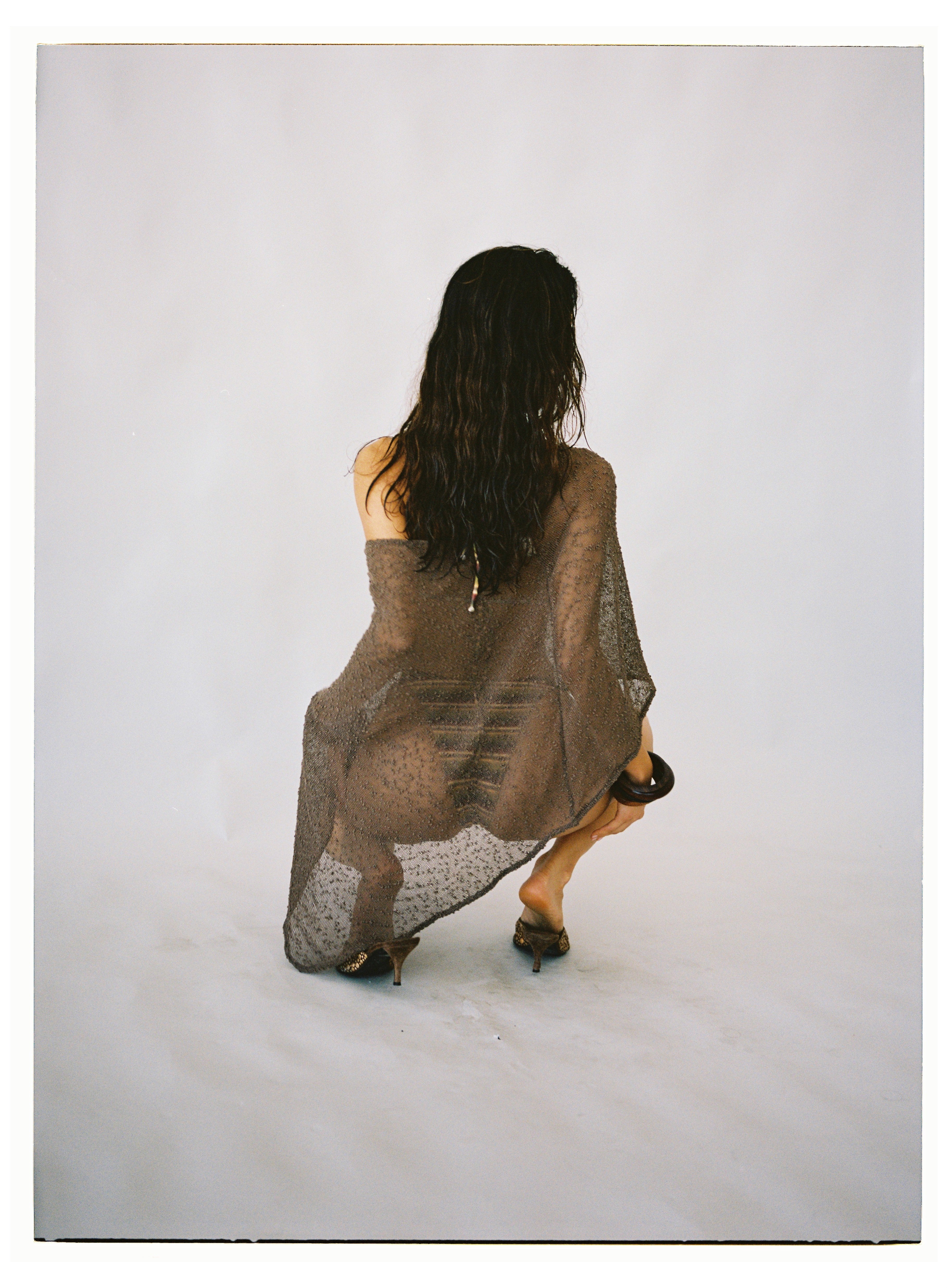 Loleia Swim - Aletheia Shawl  - Brown PRE ORDER