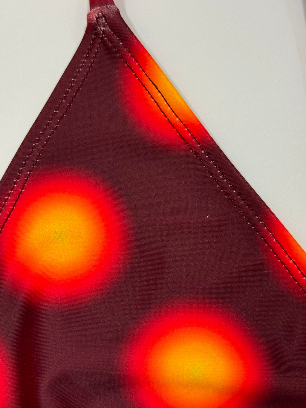 FAULTY Playa Blanca Glow Burgundy - Shoulder Top