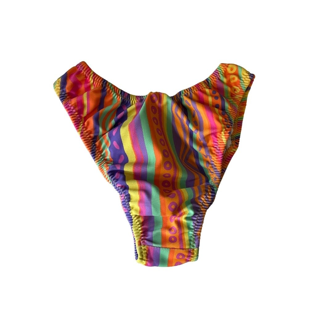 Loleia Swim - Art Class in Tulum - Scrunchie Bottoms
