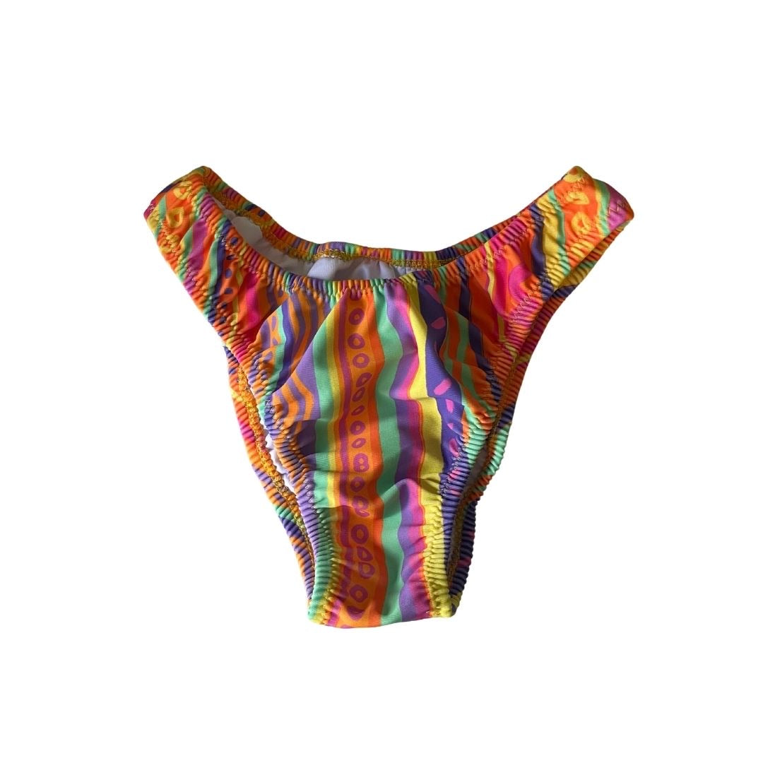 Loleia Swim - Art Class in Tulum - Scrunchie Bottoms